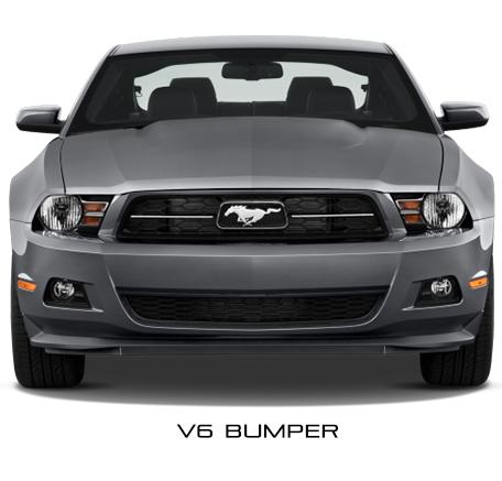 1224-001 - Ford Mustang 2010-2012 ORACLE LED Fog Halo Kit - V6 Bumper Fogs